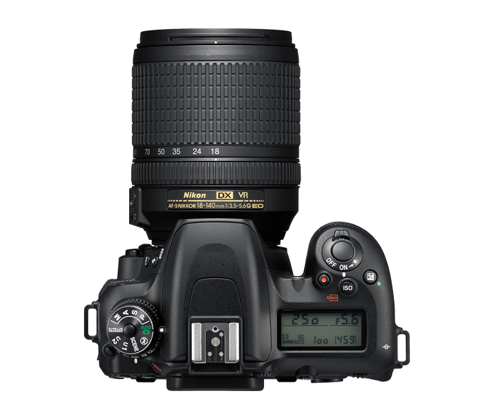 Standard Nikon D7xxx top deck