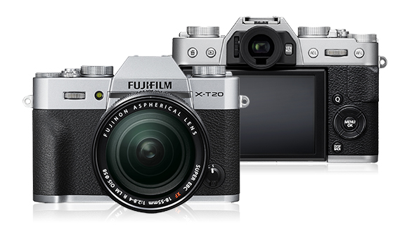 Fujifilm X-T20 : Image courtesy Fujifilm Canada