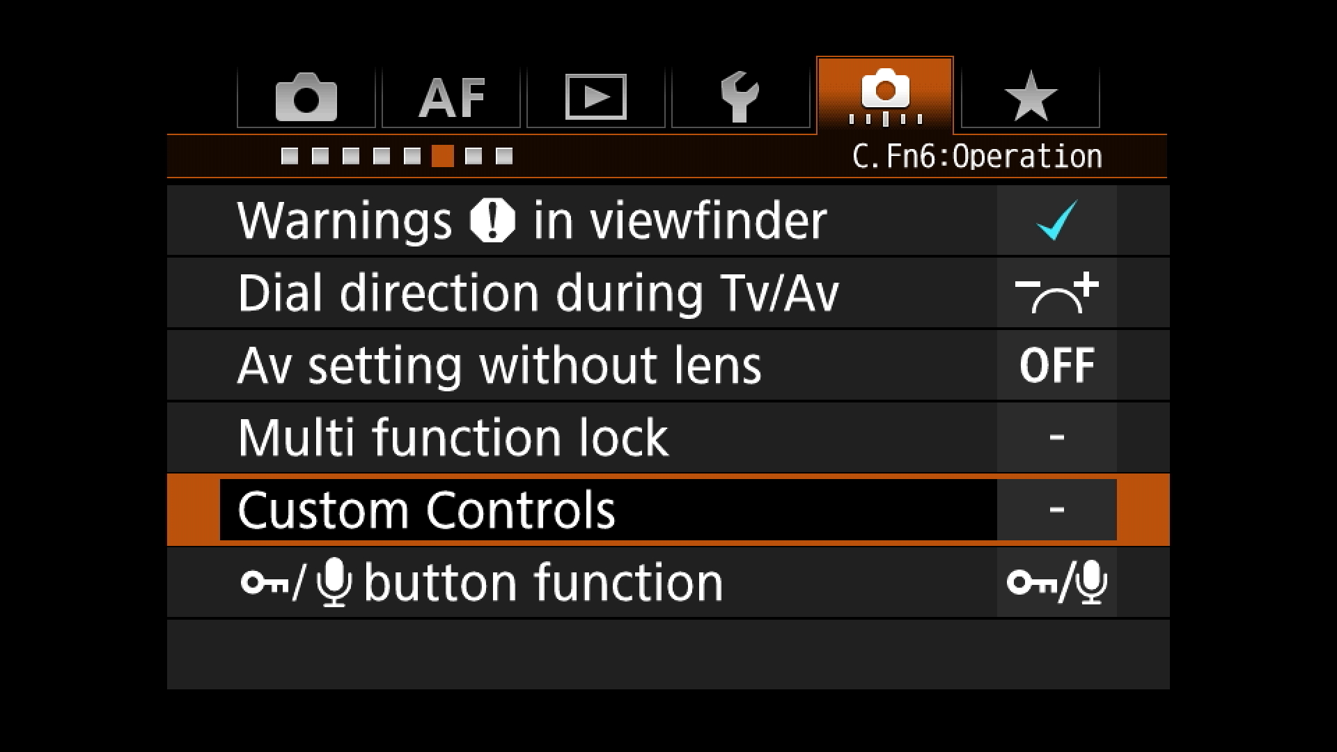 Step One - locate custom controls, button customization