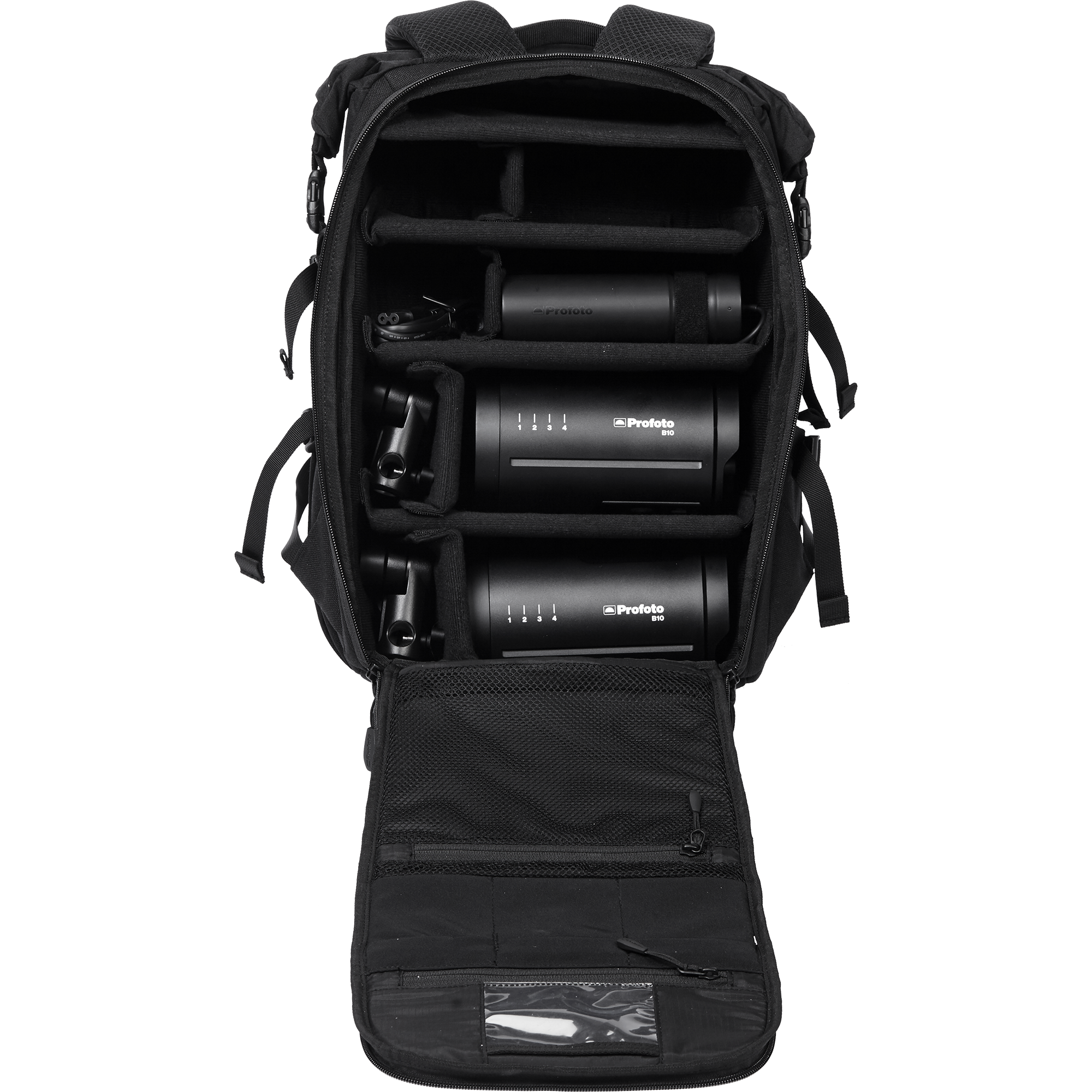 This is the dual kit which includes this really solid backpack, that you can in practice stuff with gear