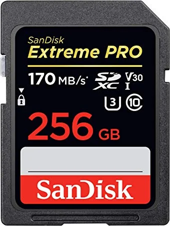 This is a top line memory card from a proven maker. Note that the amount of info on the face may not actually tell you want you want to know, such as sustained write speed