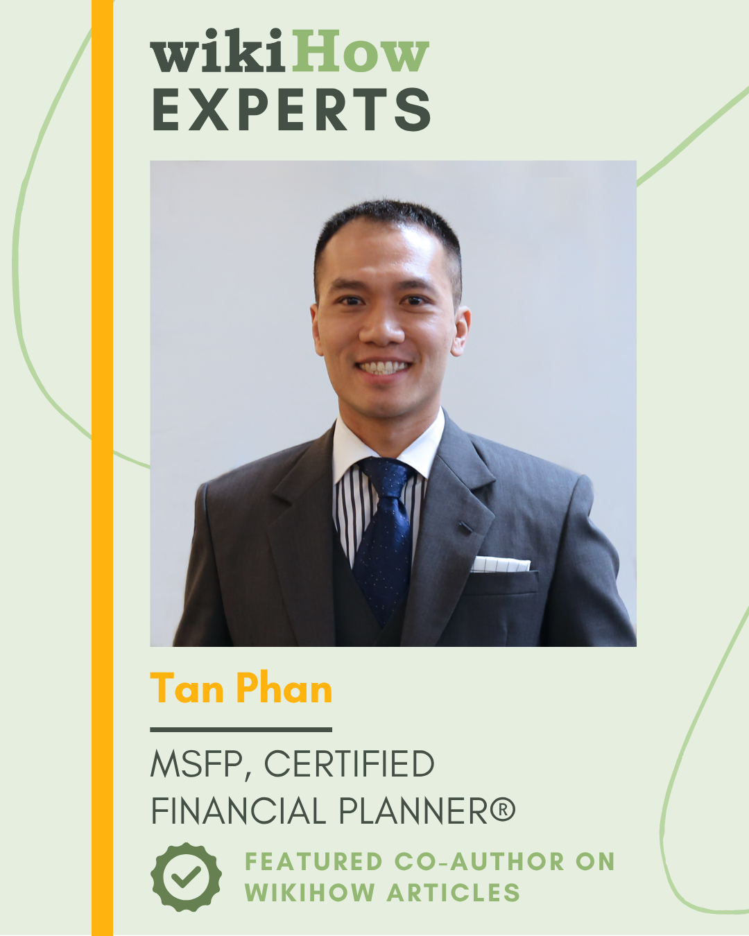 Co-Author for wikiHow Personal Finance Articles