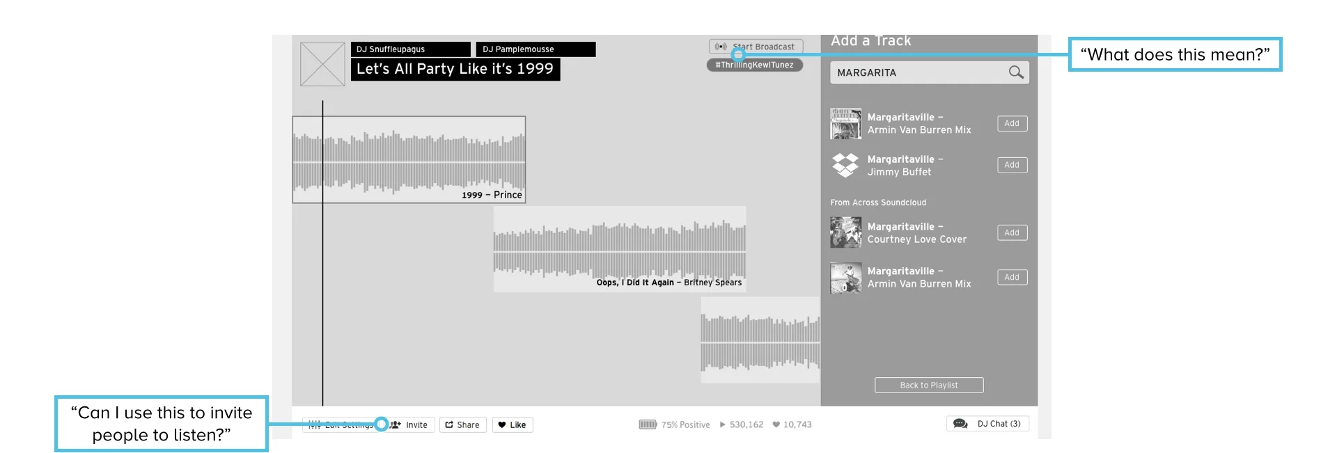 First Version of the DJ Backend