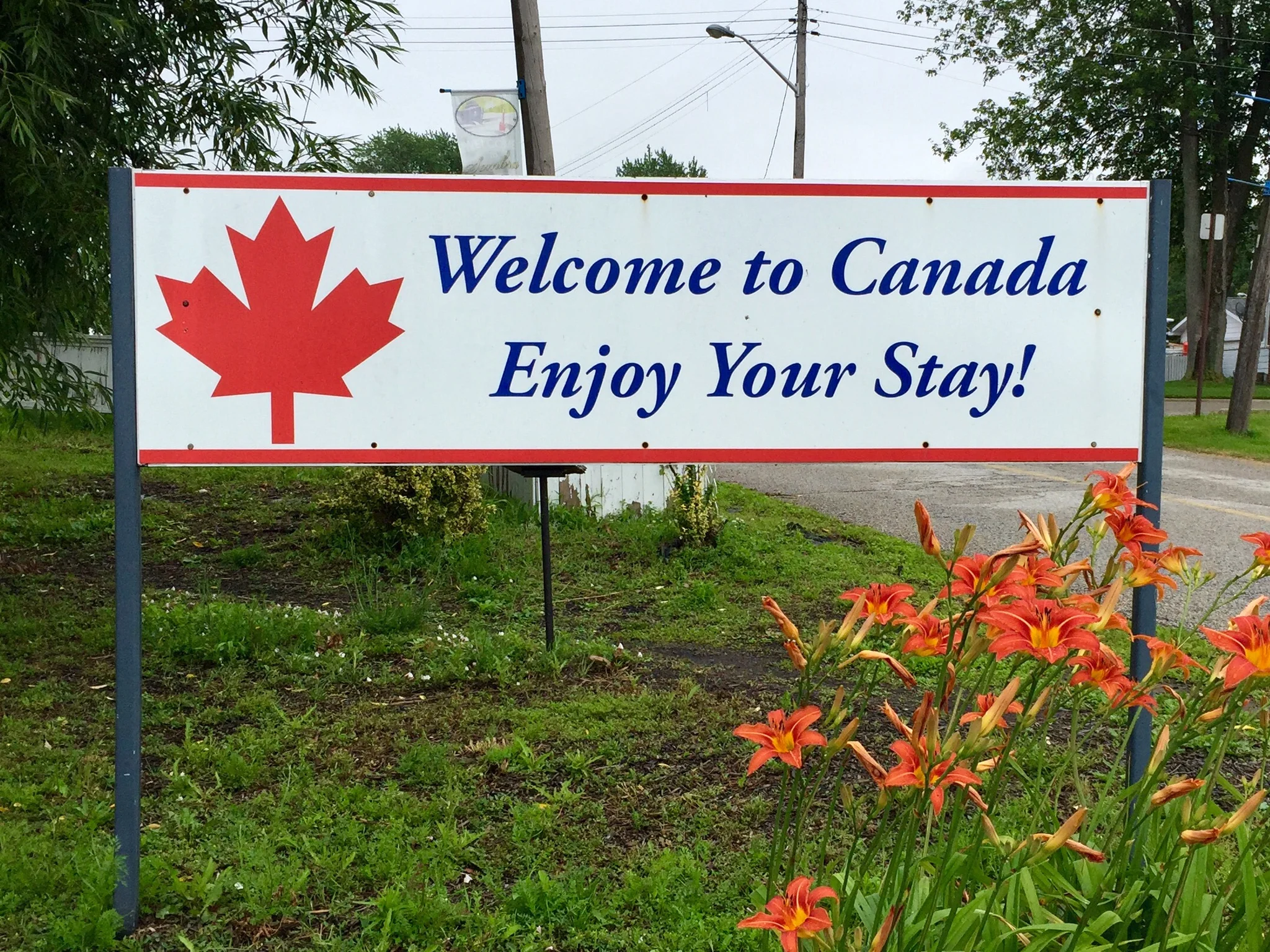 Entering into Canada