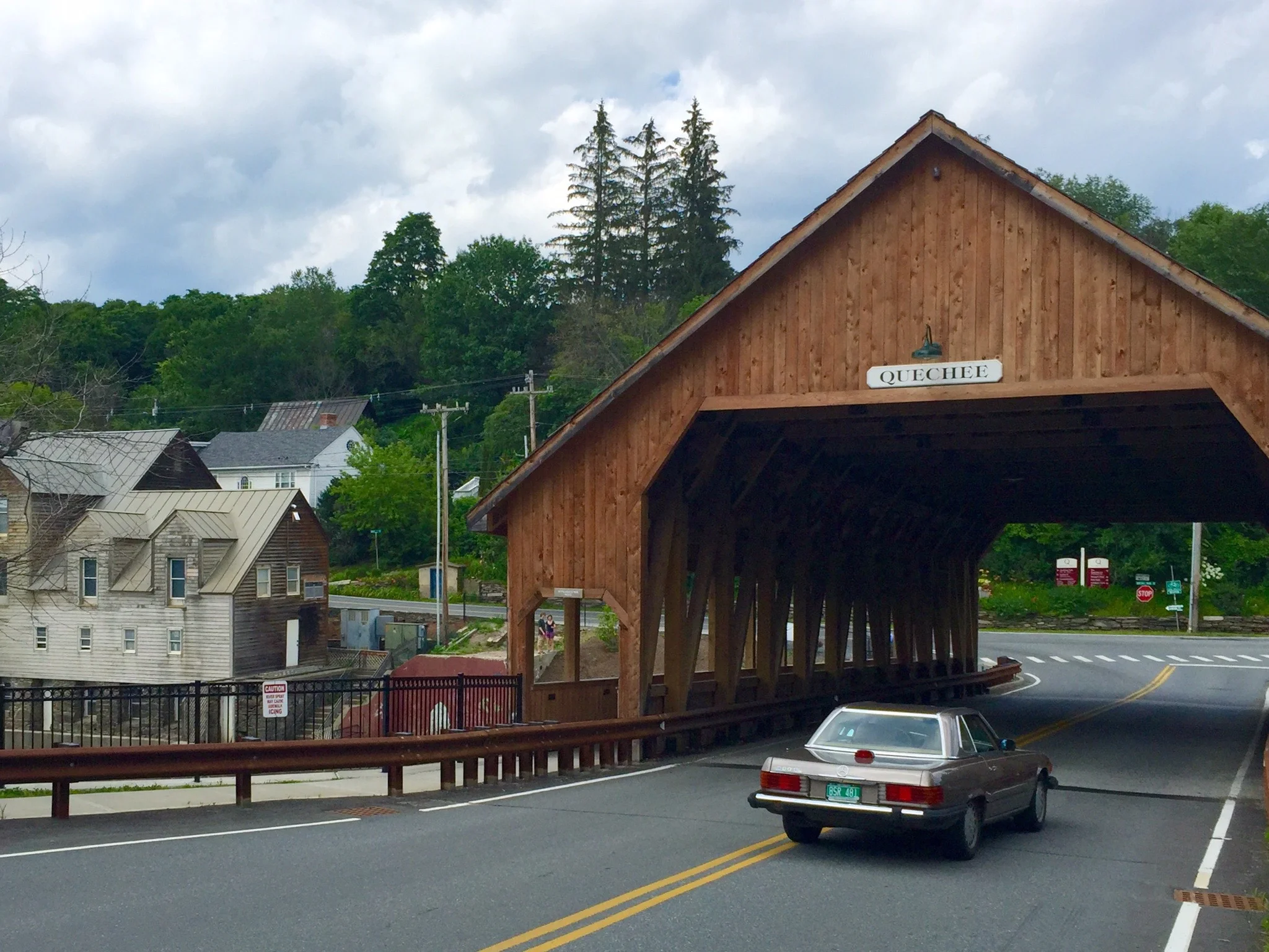 Covered Bridge in Quechee, Vermont