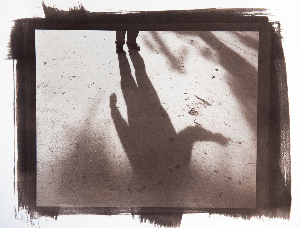 Grandpa's shadow