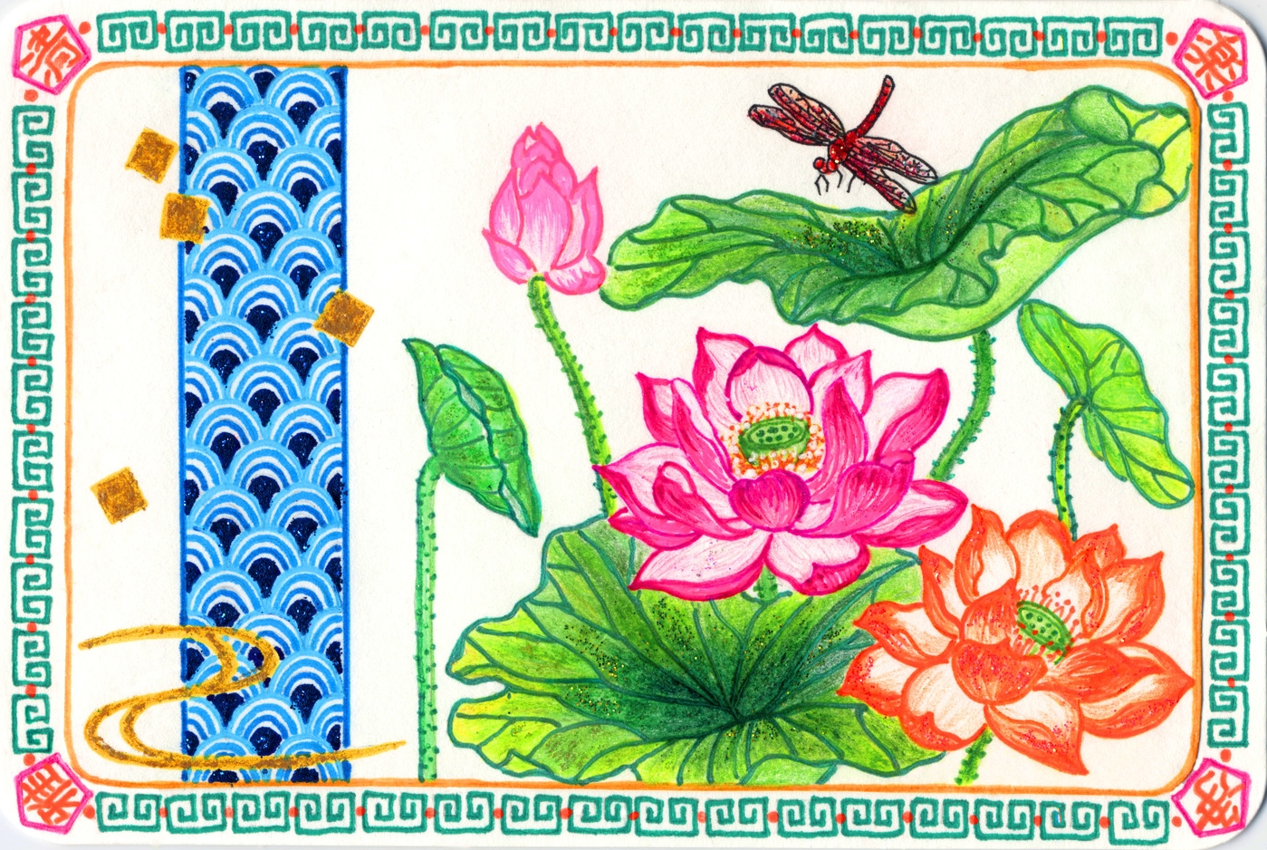 Lotus Flower by Ningshu Fang Shanghai Dragonfly