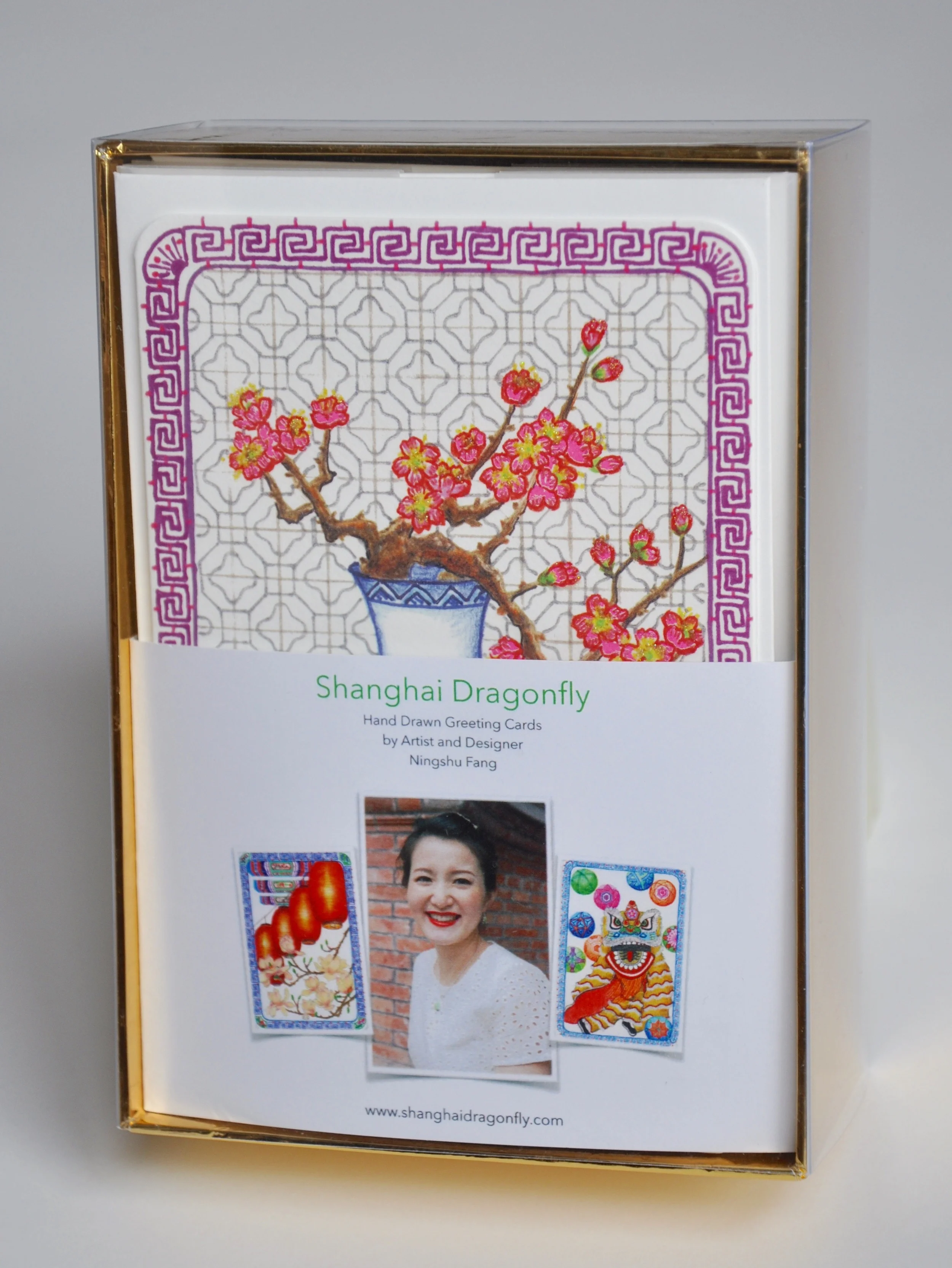 Box Set of Cards by Ningshu Fang Shanghai Dragonfly