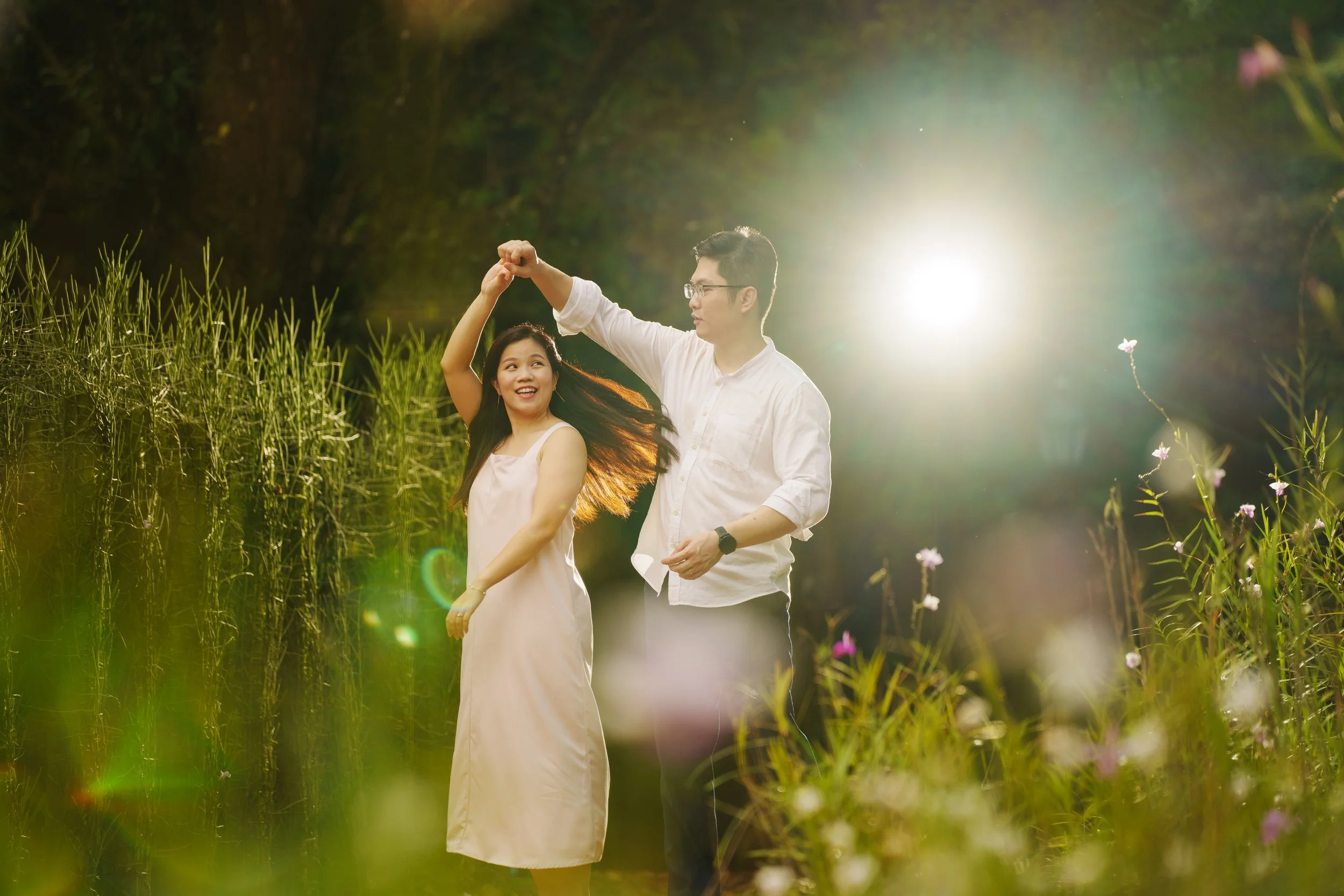 Couple Photoshoot at Botanic Gardens