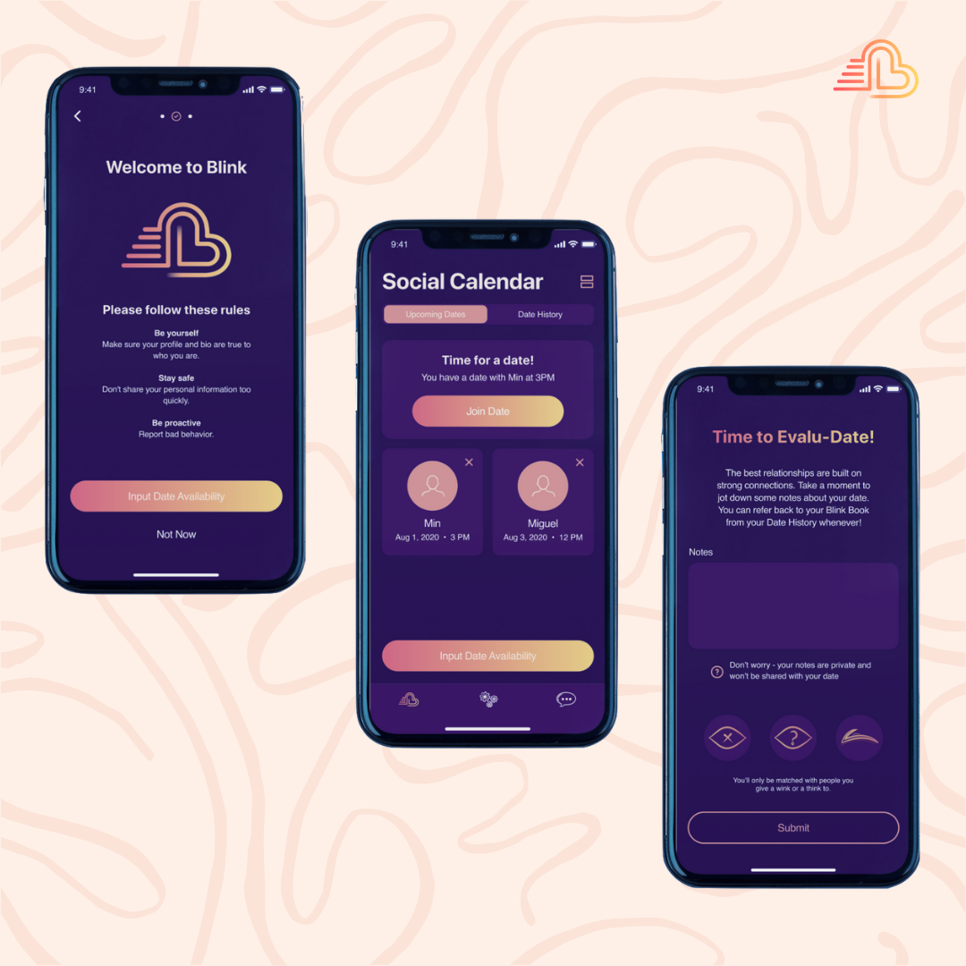 Blink Dating App: First Impression - Real Connection by Taly Matiteyahu —  Kickstarter