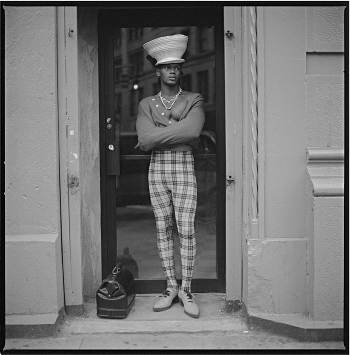 Young Man In Plaid, NYC, 1991