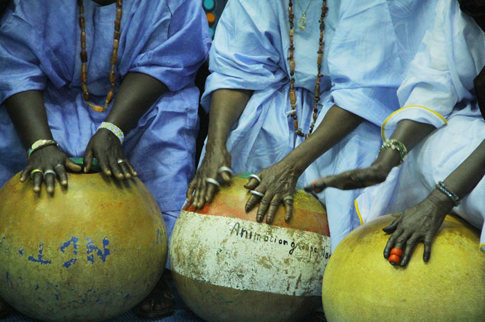  4 of 8 - Vive L’Independence de l’Eau, workshop, symposiums and performances as part of Sharjah Biennial 13: Tamawuj, 2017. UCAD II, Dakar, Senegal 