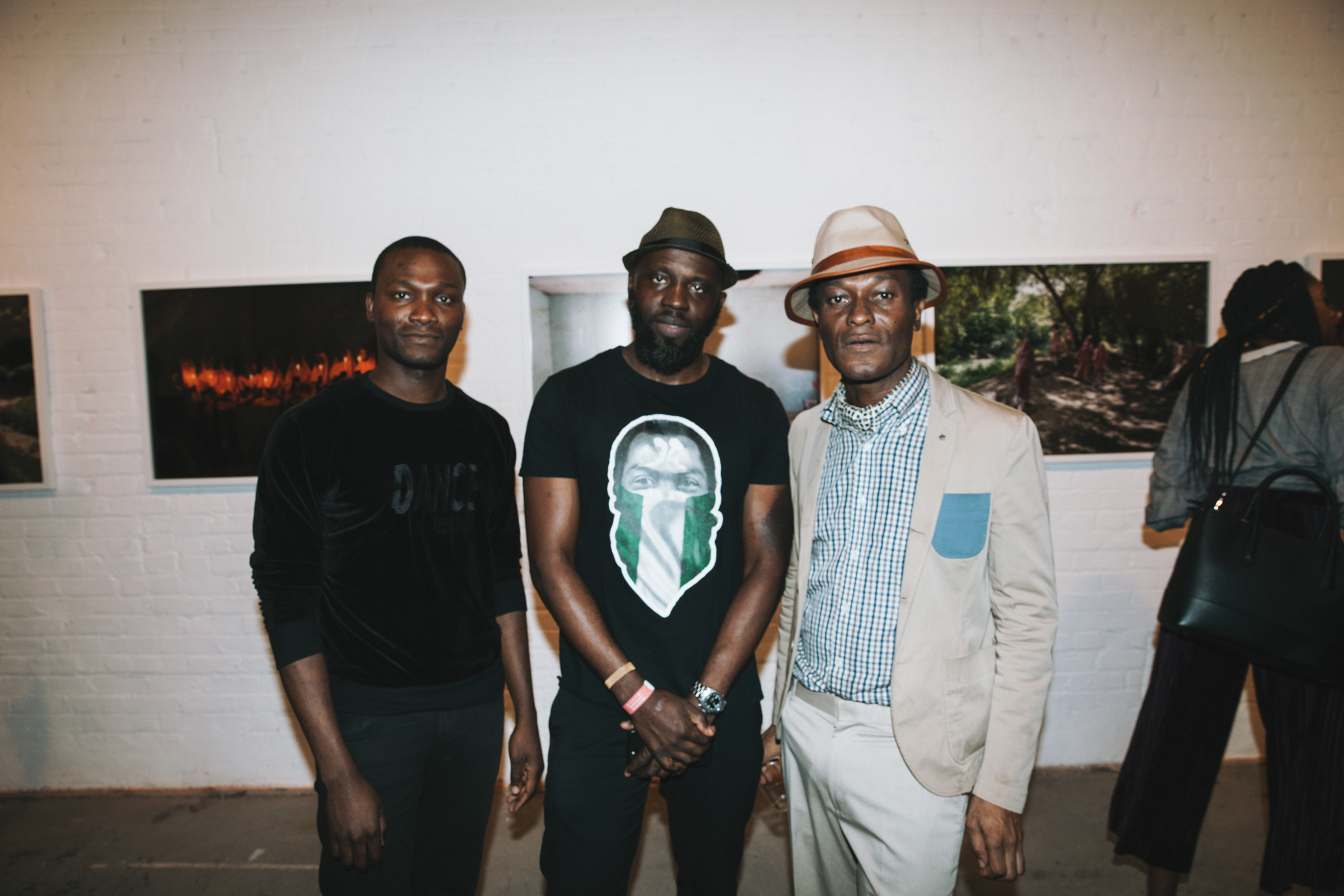  3 of 7 - Washington Roberts, Oluwaseye Olusa and Iké Udé 