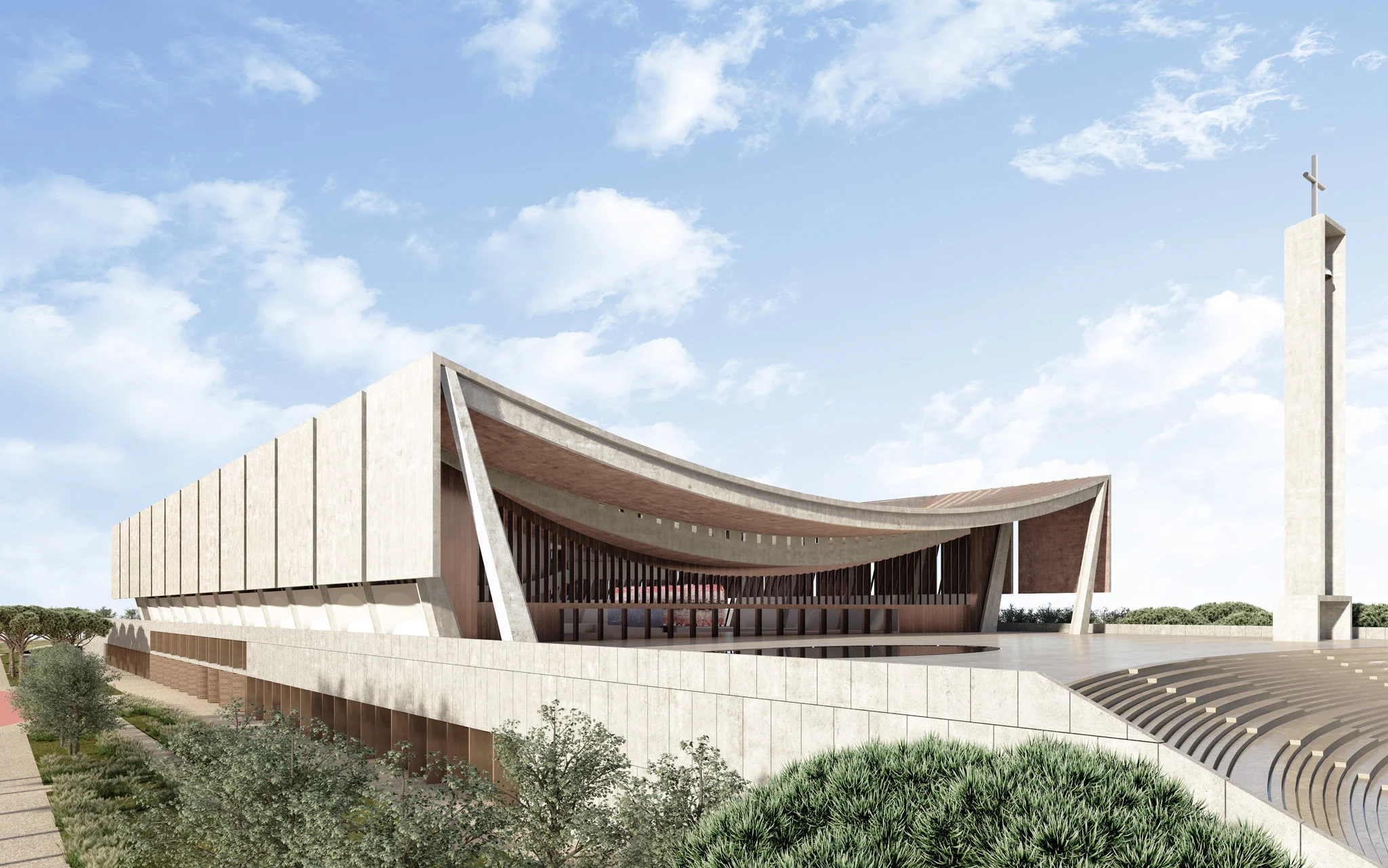  1 of 2 - National Cathedral of Ghana 