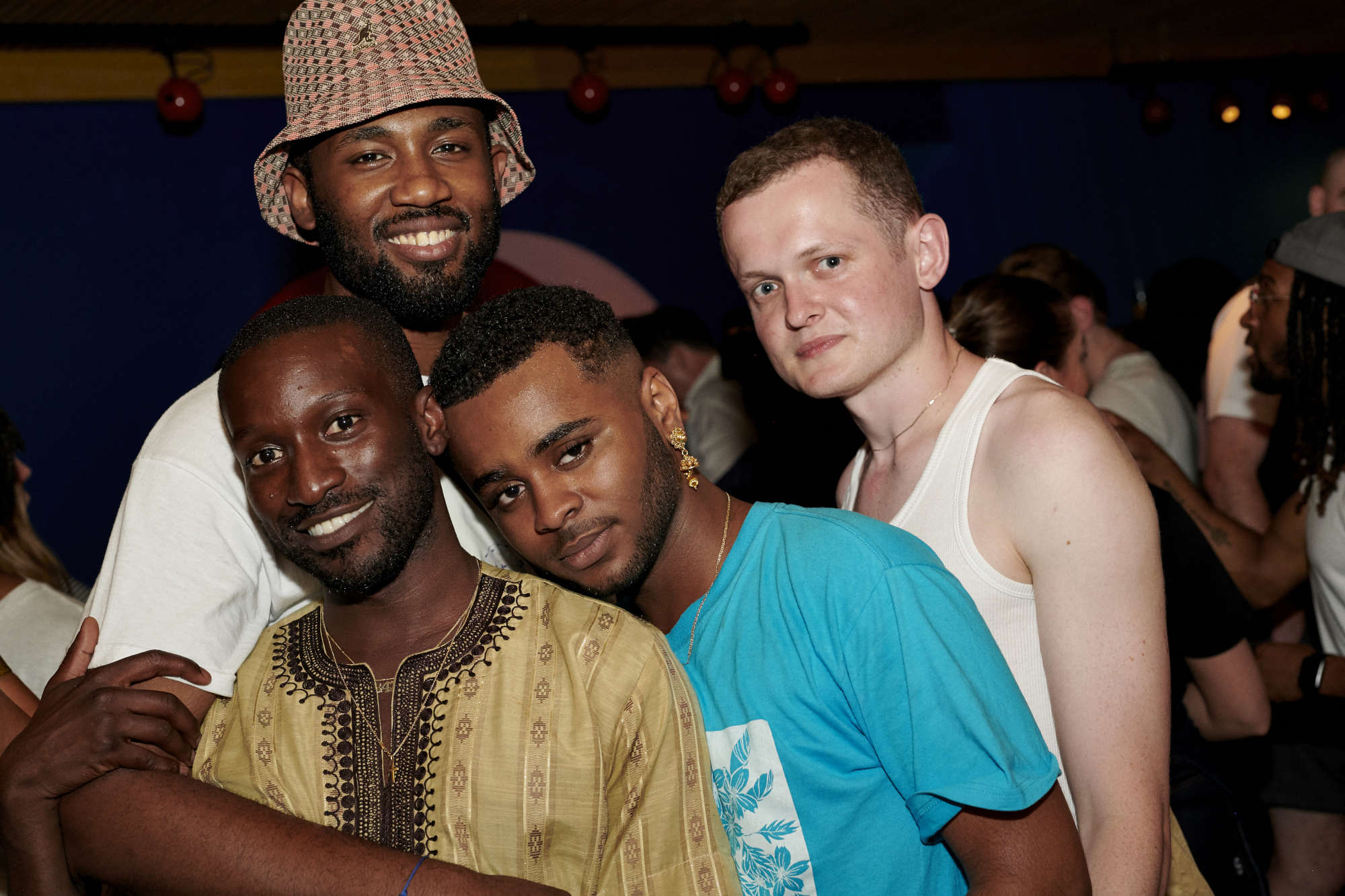 KK Obi, Emmanuel Balogun and friends