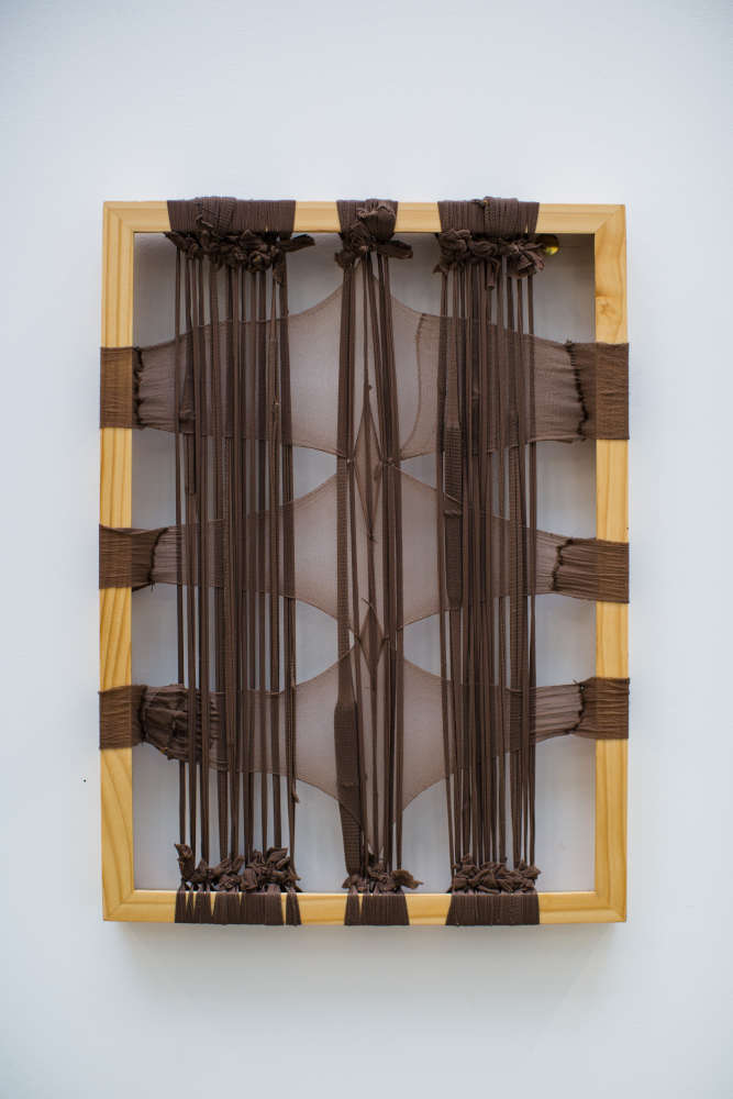  Enam Gbewonyo, Woven in the Seams - Worn Up, Wound Down, 2019 