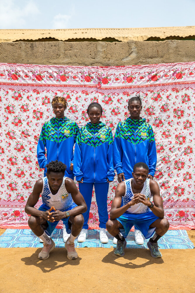 Ib Kamara styles the launch of Sierra Leone's Olympics 2021 kit, designed  by Labrum