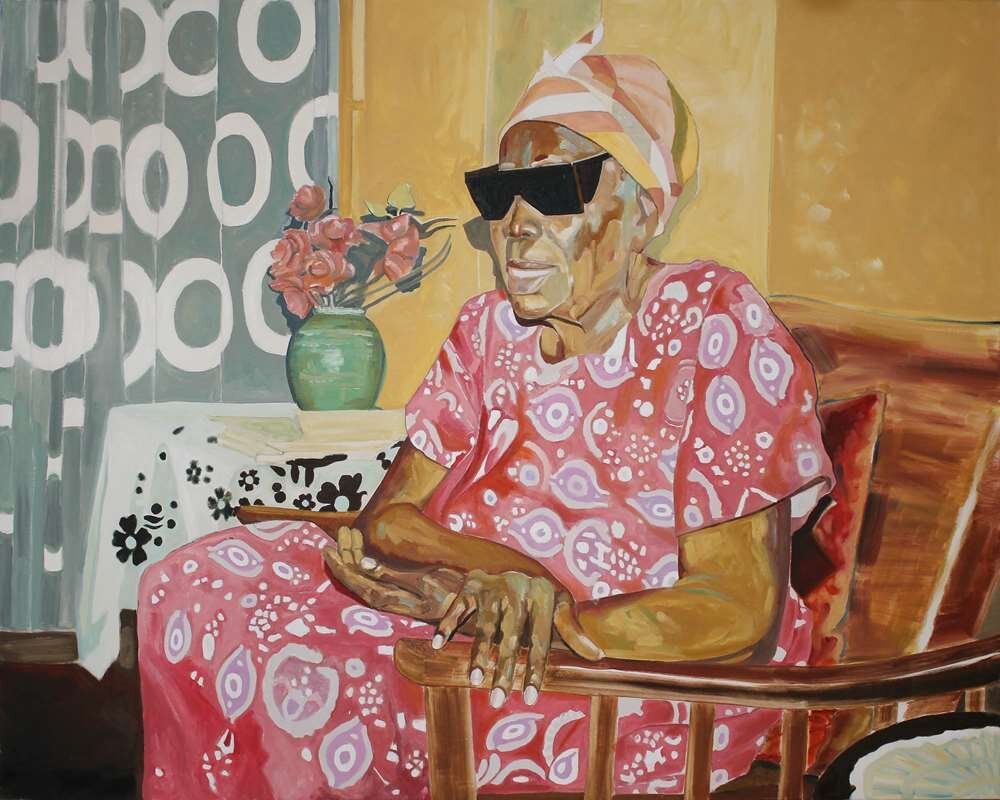  Arthur Timothy, Grandma;s Hands, 2021, courtesy the artist and Gallery 1957 