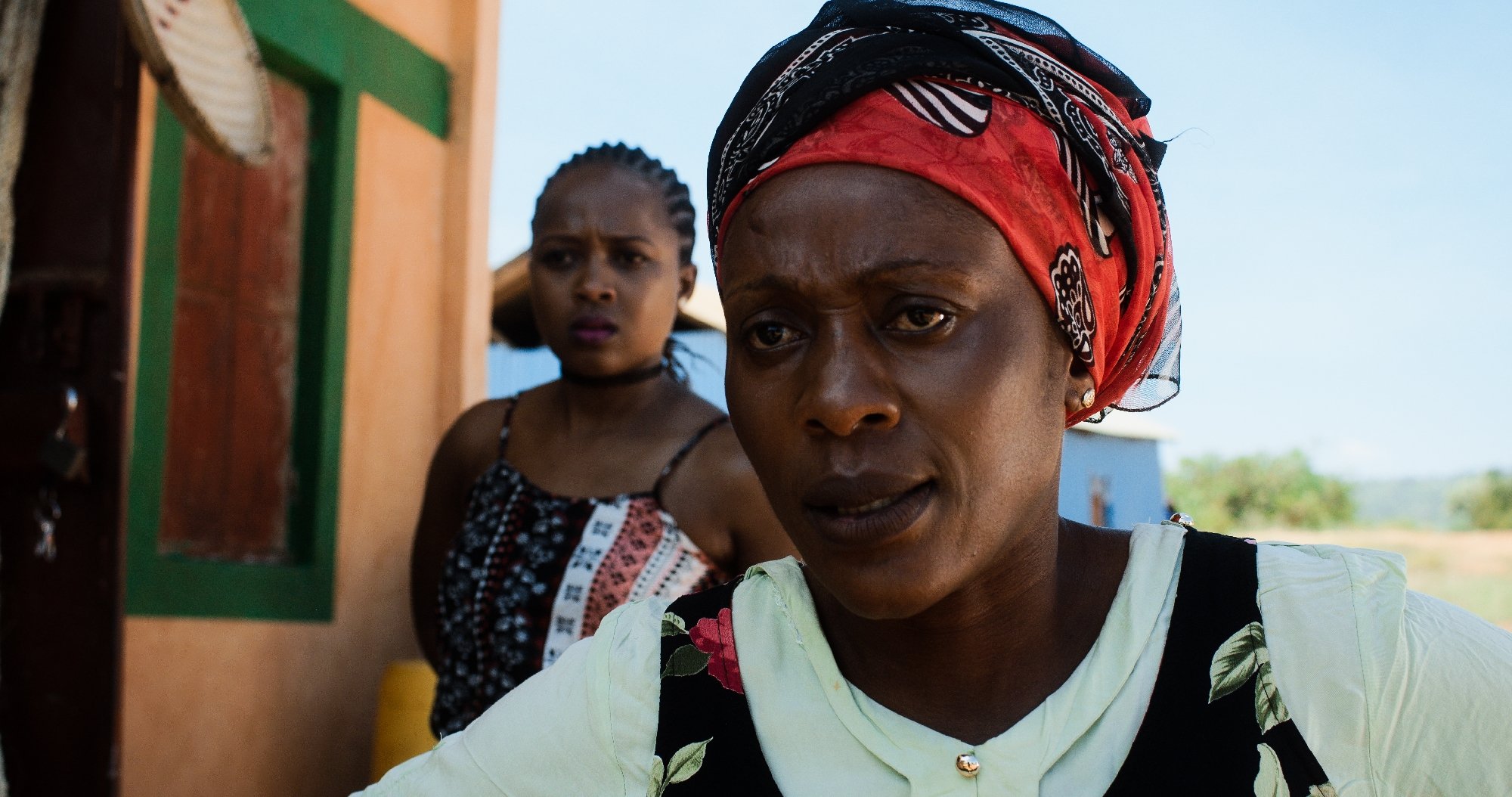  Actresses Caroline Midimo and Shix Kapyenga as mother and daughter pair, Zipporah and Kanini 