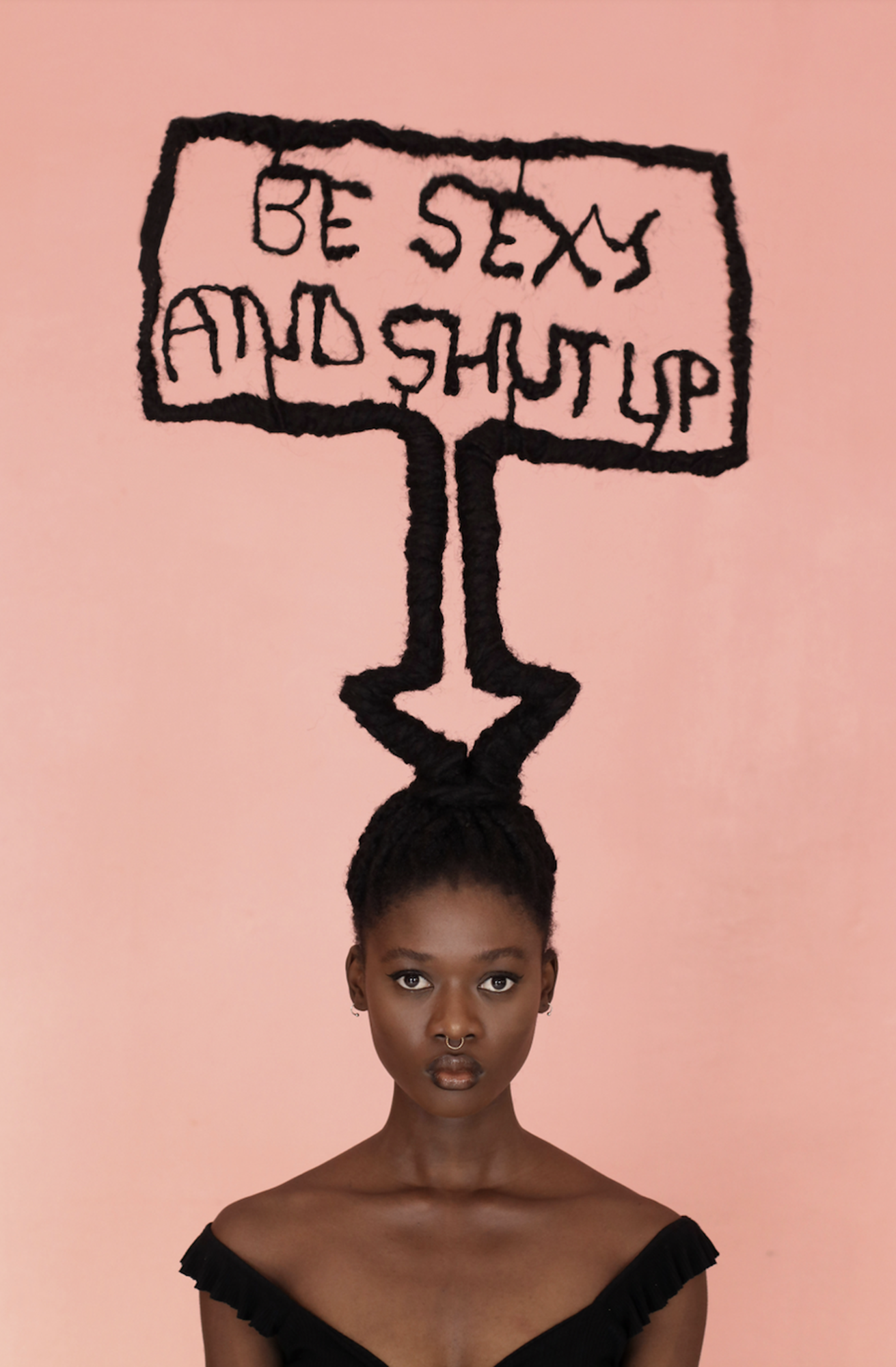 Laetitia Ky, Be sexy and shut up, 2023. Courtesy of LIS10 Gallery