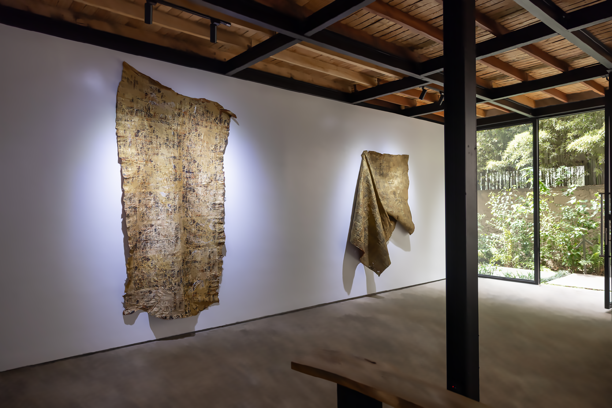 Installation view of Innocent Nkurunziza, 2025 