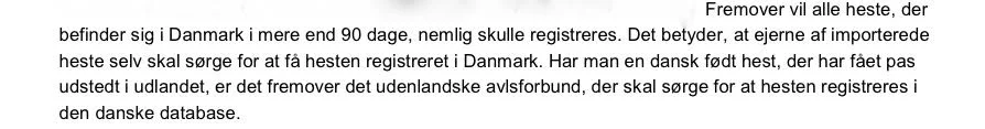 Uddrag fra EU forordning som træder i kraft 1. januar 2016
