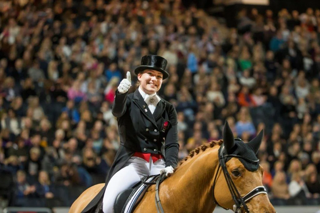 Cathrine Dufour and Atterupgaards Cassidy - photo credit: Roland Thunholm