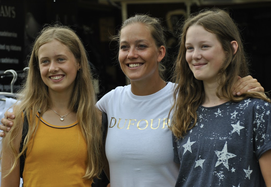 Dufour og fans - foto Christopher Weller
