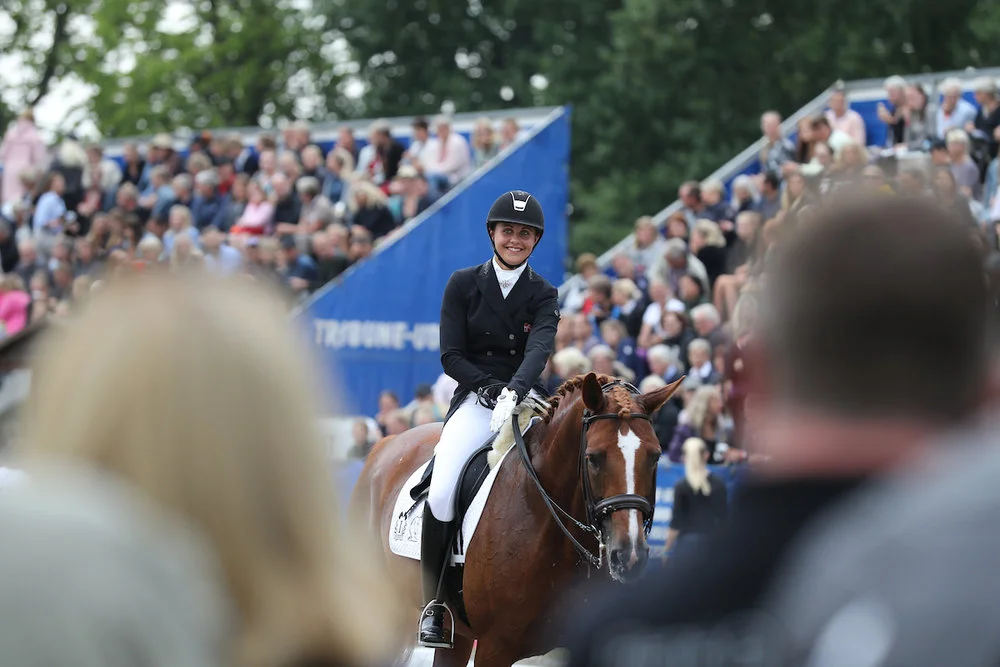 Victoria E. Vallentin og Ludwig der Sonnenkönig til DM 2018 - photo credit: Thomas Bisgaard