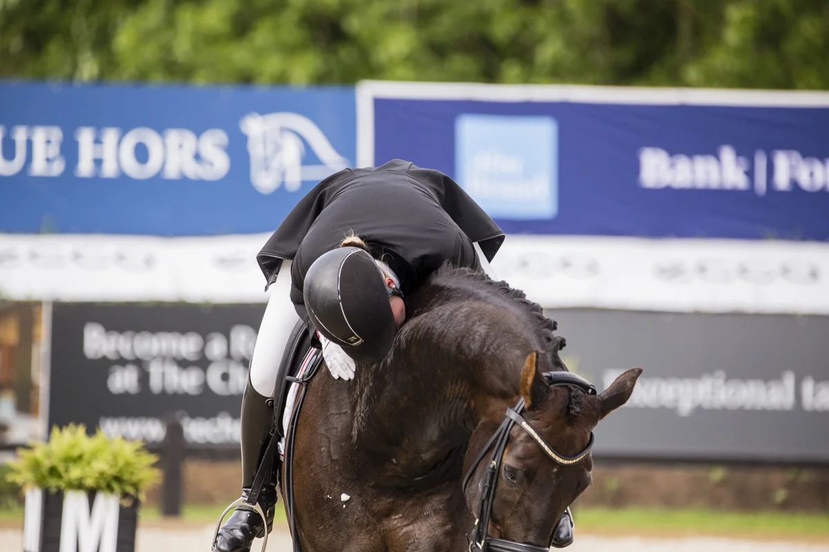Anna Kasprzak and Pepe during Equitour 2017 - photo credit: H2R