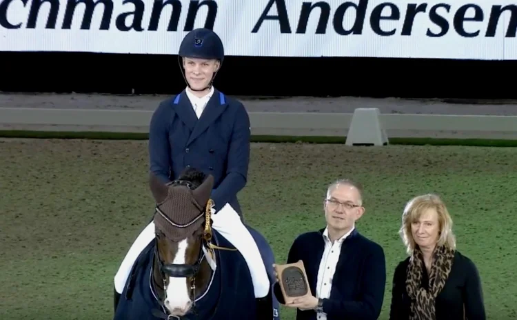 Daniel Bachmann Andersen and Blue Hors Don Olymbrio.
