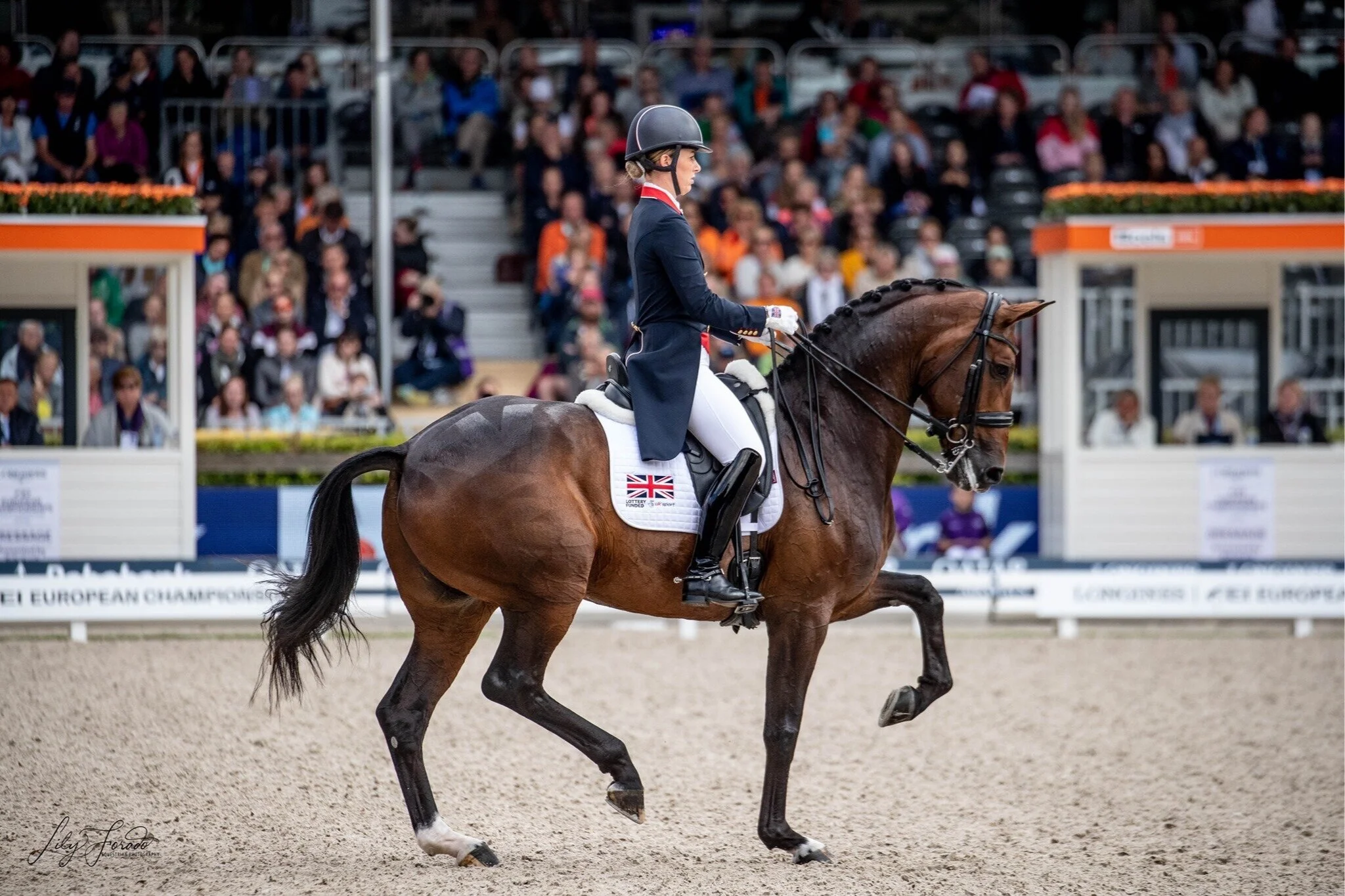 Charlotte Dujardin &amp; Mount St. John Freestyle - photo credit: Lily Forado