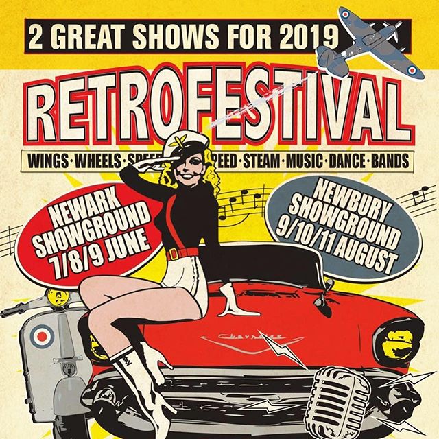 We&rsquo;re very pleased to announce that we will be headlining &lsquo;The Spitfire Pavilion&rsquo; stage at the Retrofestival in Newbury this year. 9th August 2019 8pm-10pm. Tickets available @ www.retrofestival.co.uk @retrofestival1 @hotshoesswing 