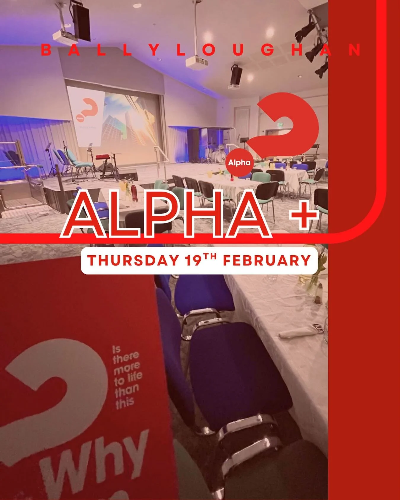 A four-week follow on from Alpha either for those who recently completed the Alpha Course or for those who&rsquo;d like to be refreshed in their faith. 

Through video teaching, discussion we&rsquo;ll be looking at topics such as how to pray, how to 