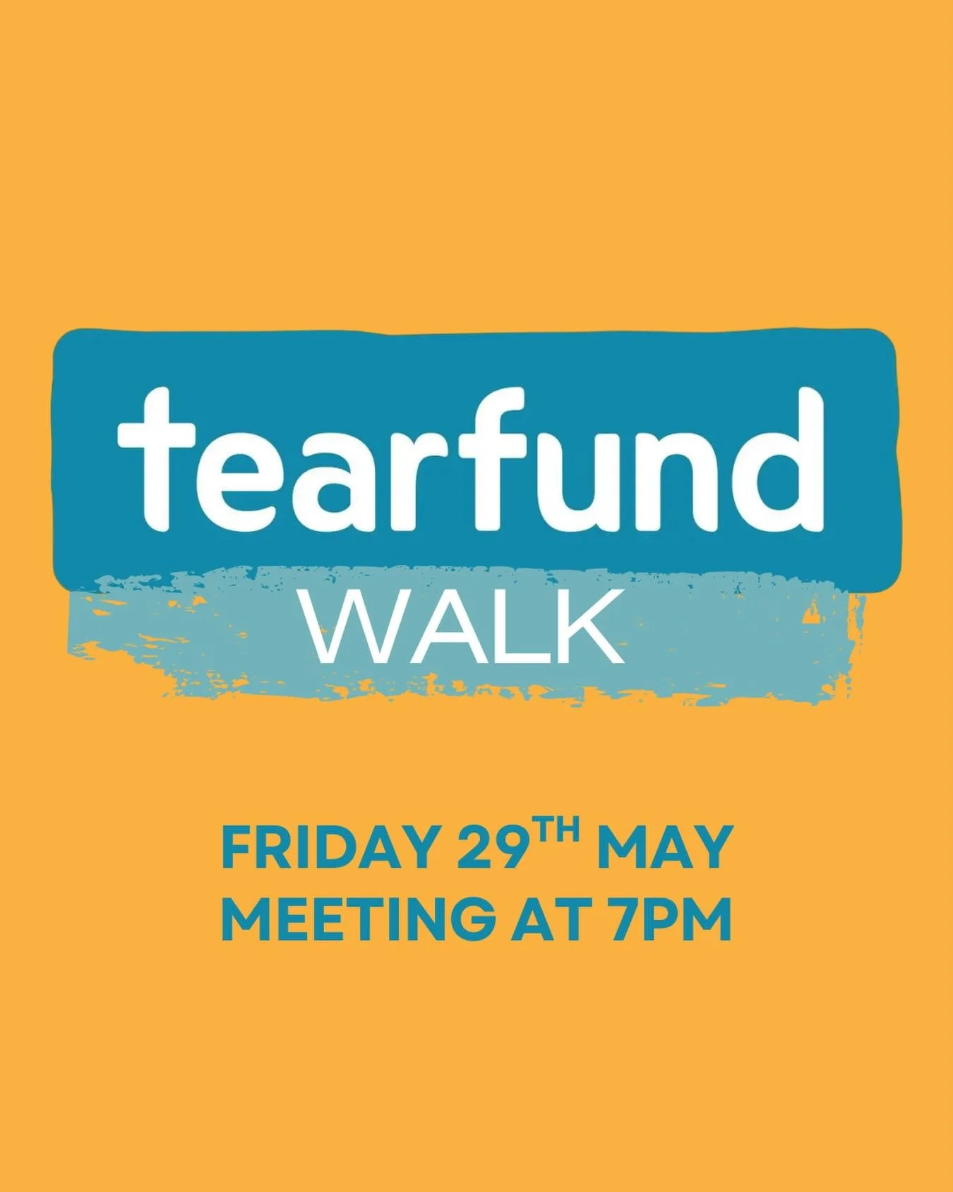 TearFund 5K Sponsored Walk at Shane&rsquo;s Castle, Antrim. 

You can complete the walk any time from 4.00pm &ndash; 9.00pm, but we&rsquo;re encouraging everyone from BL to gather at the start for 7.00pm and walk together. 

Pick up a sponsorship car
