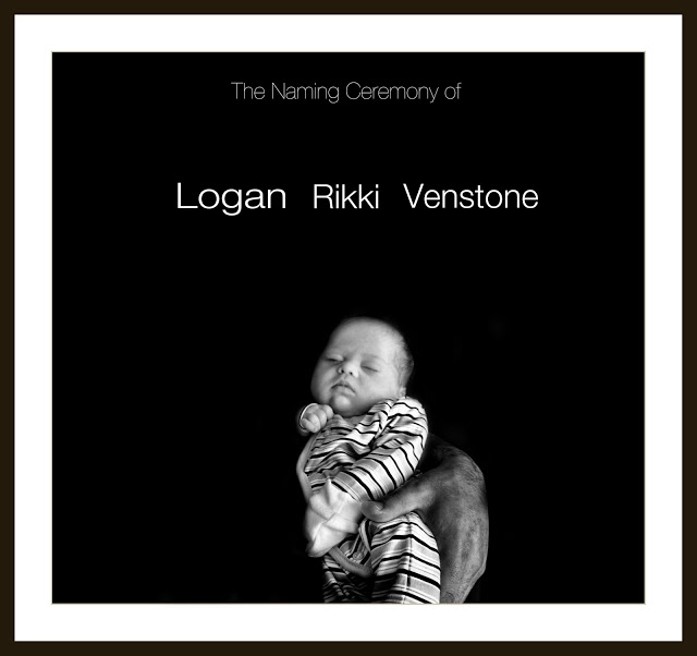 <img src="Front Cover.jpg" alt="The Naming Ceremony of Logan Rikki Venstone front cover of an album lee ramsden">
