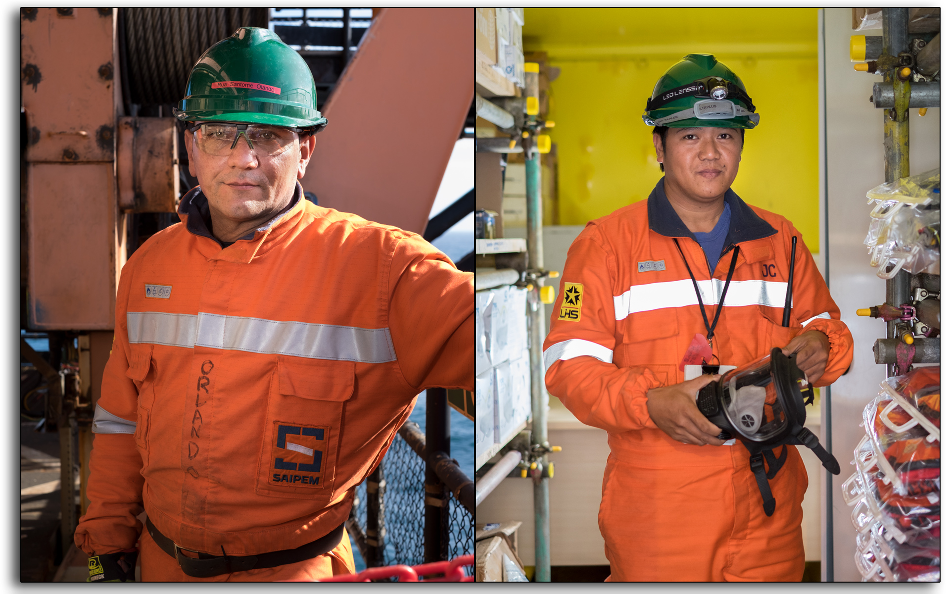 offshore, Saipem, north sea, BP Miller, decommissioning, store man, fitter, employees, workers, industrial photography, reportage, documentary, lee ramsden.jpg