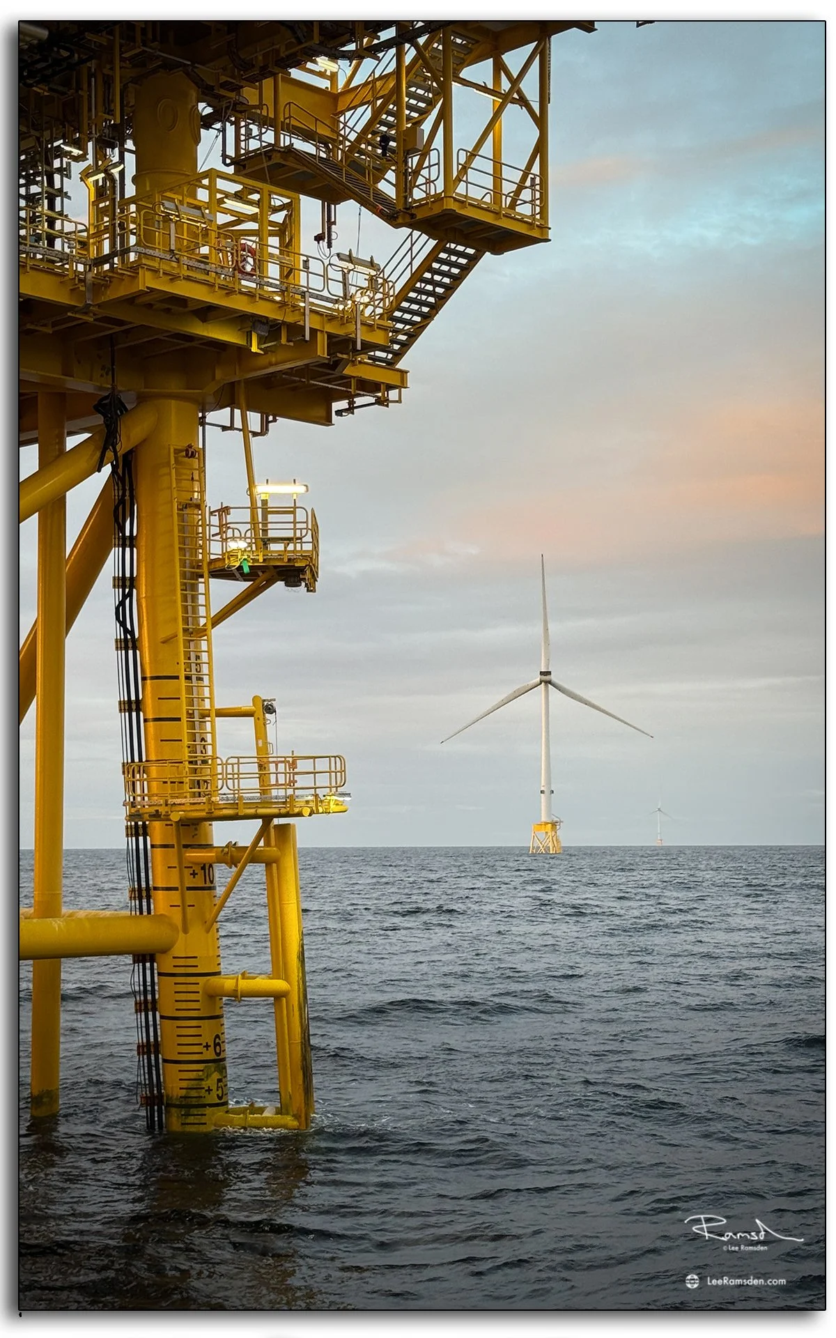 Offshore Substation and Wind Turbine Views