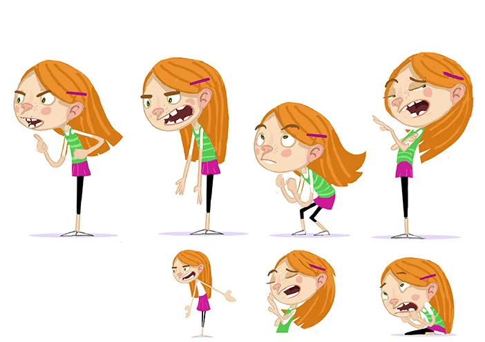 'Sister' poses for Opposites App