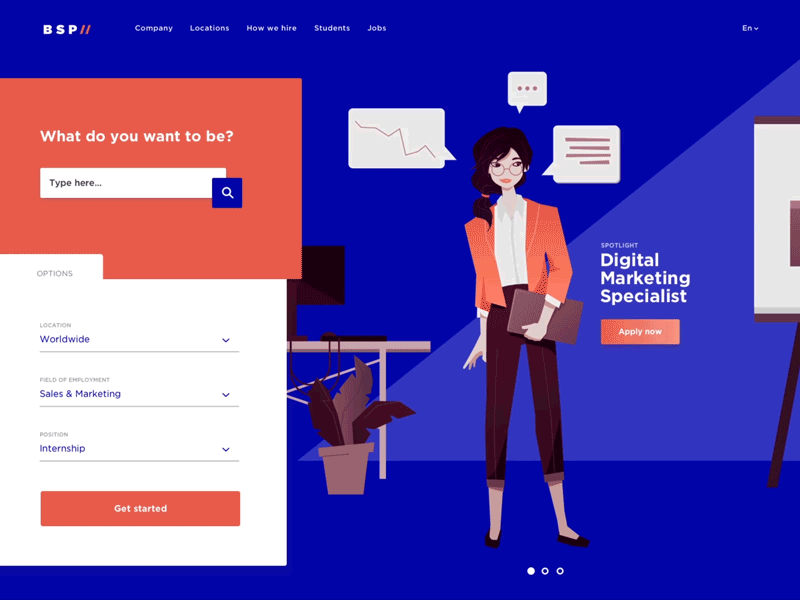 Job Landing Page