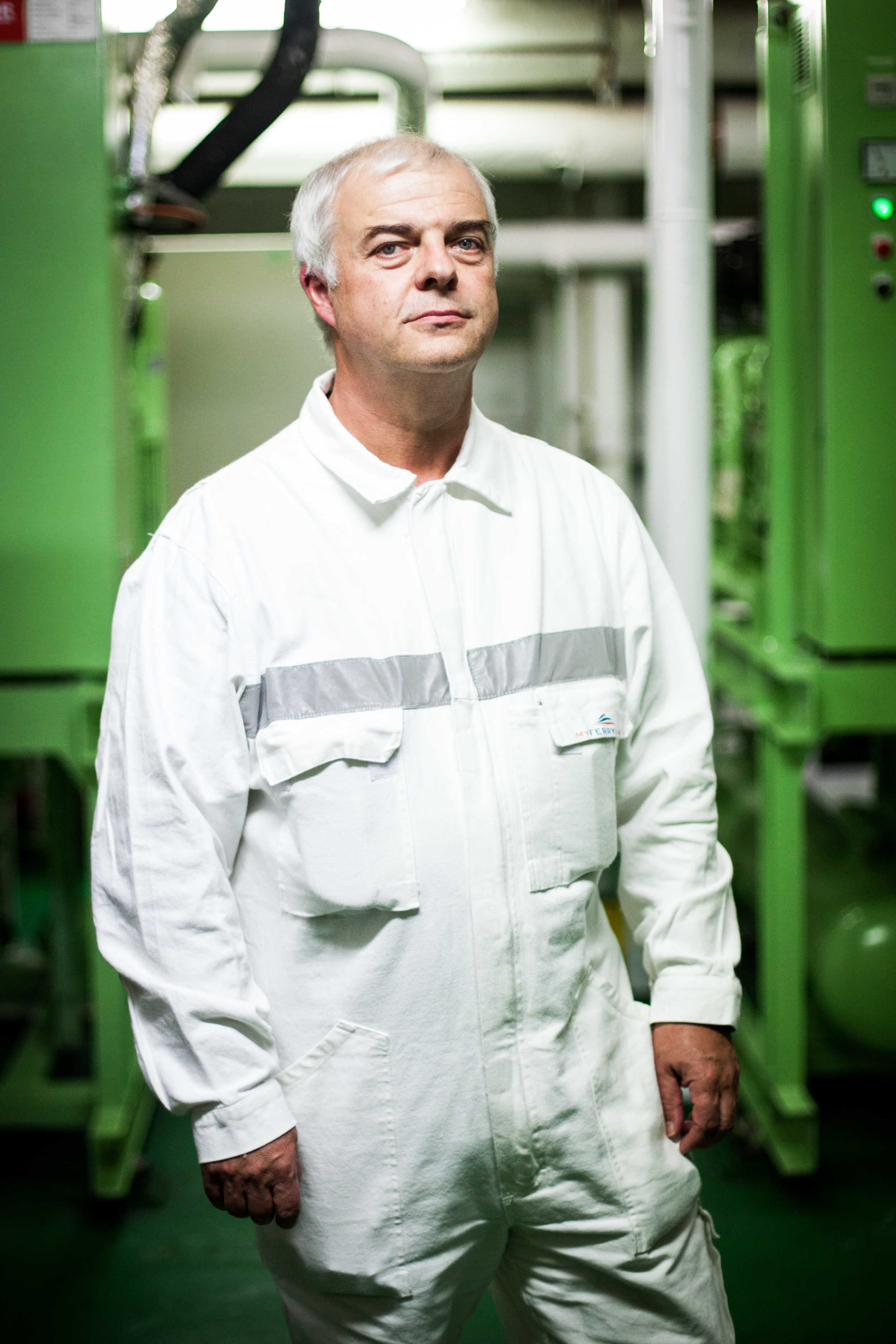 Philippe Parisseaux, chef mécanicien sur les navires de My Ferry Link, SCOP créée après la liquidation judiciaire de Sea France.