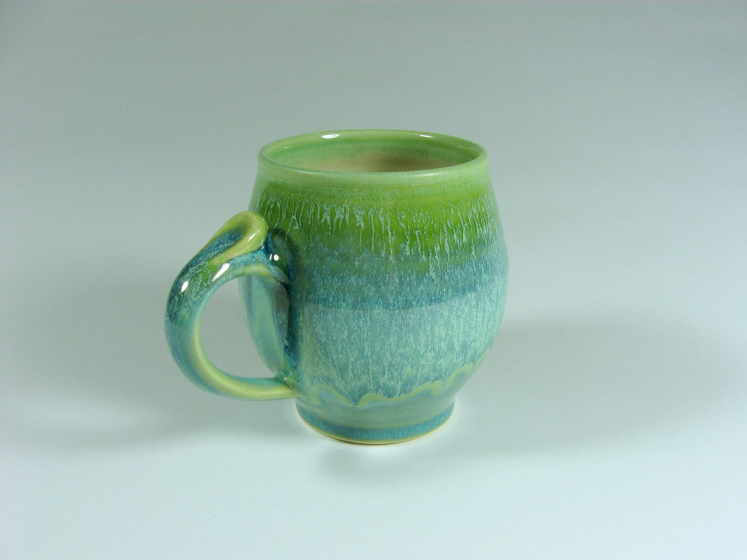 Shades of green mug