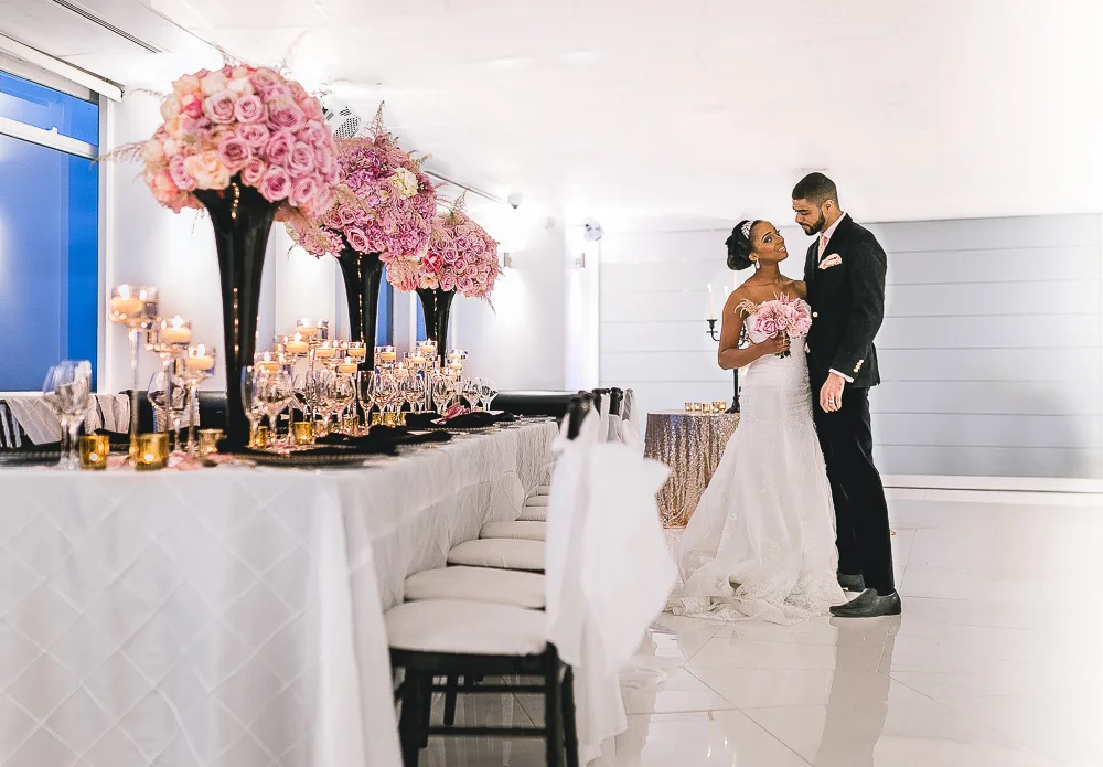 Monochrome Magic with a Pink pop