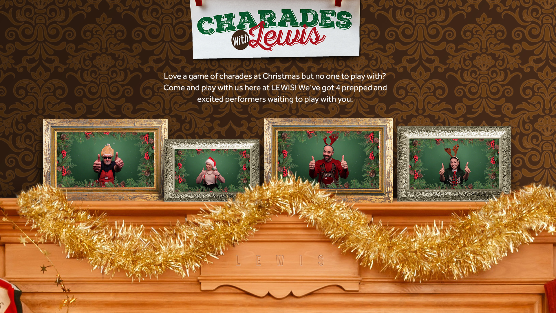 Charades is a common game played during the holidays, especially with your family at Christmas time. We recreated that friendly, fun and competitive game with a festive twist, harnessing the technology behind Google’s web speech API.
