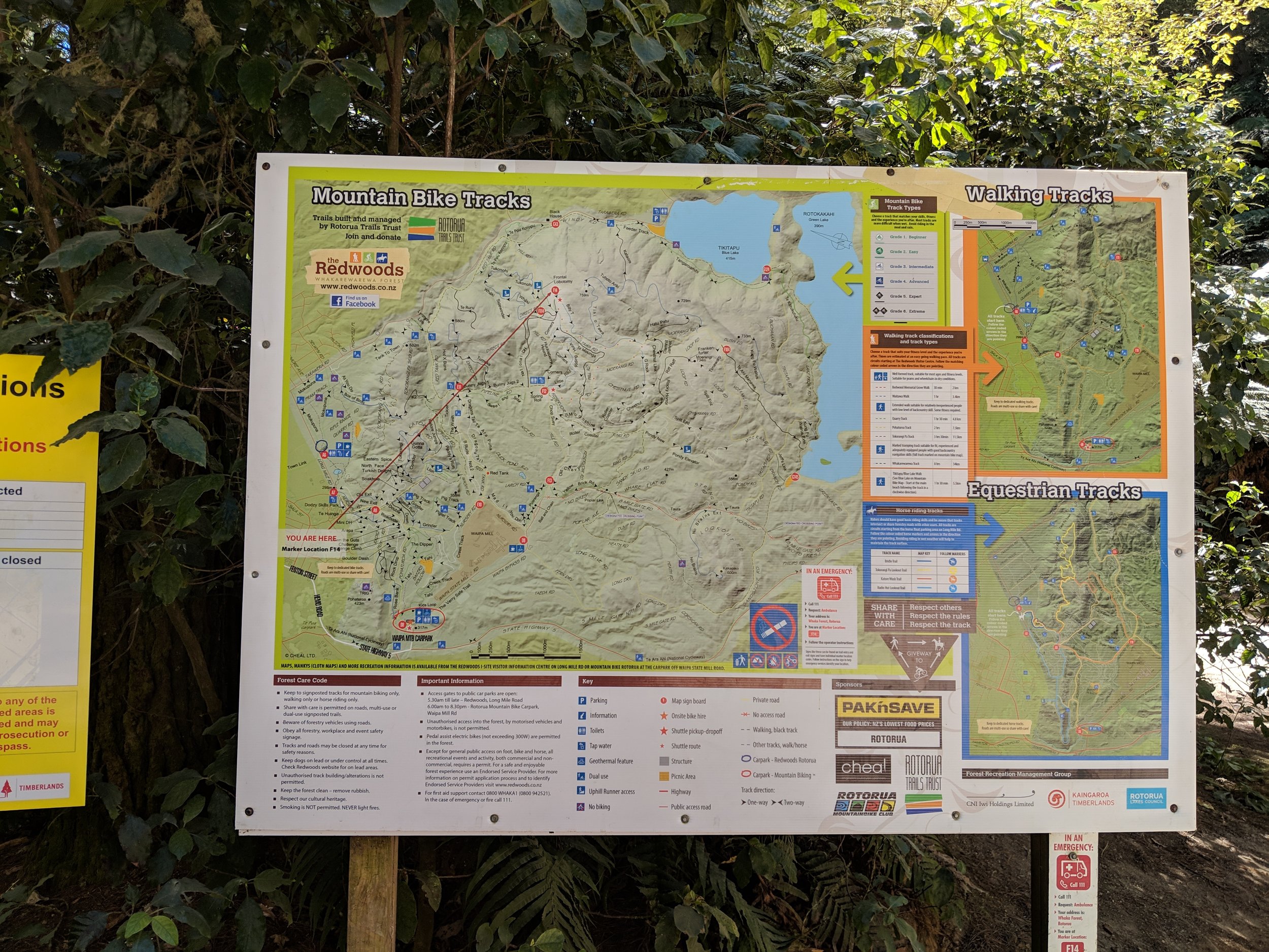 Enough room for all the trail users!