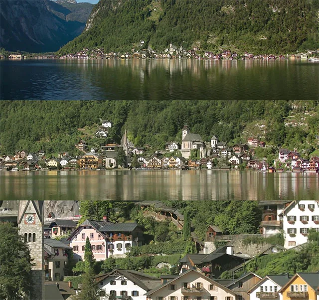 Geoff Tompkinson invented this really cool hyperzooming time lapse effect.