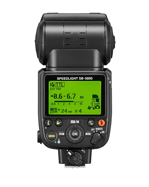 The SB-5000 will be Nikon's first radio controlled speedlight - $599