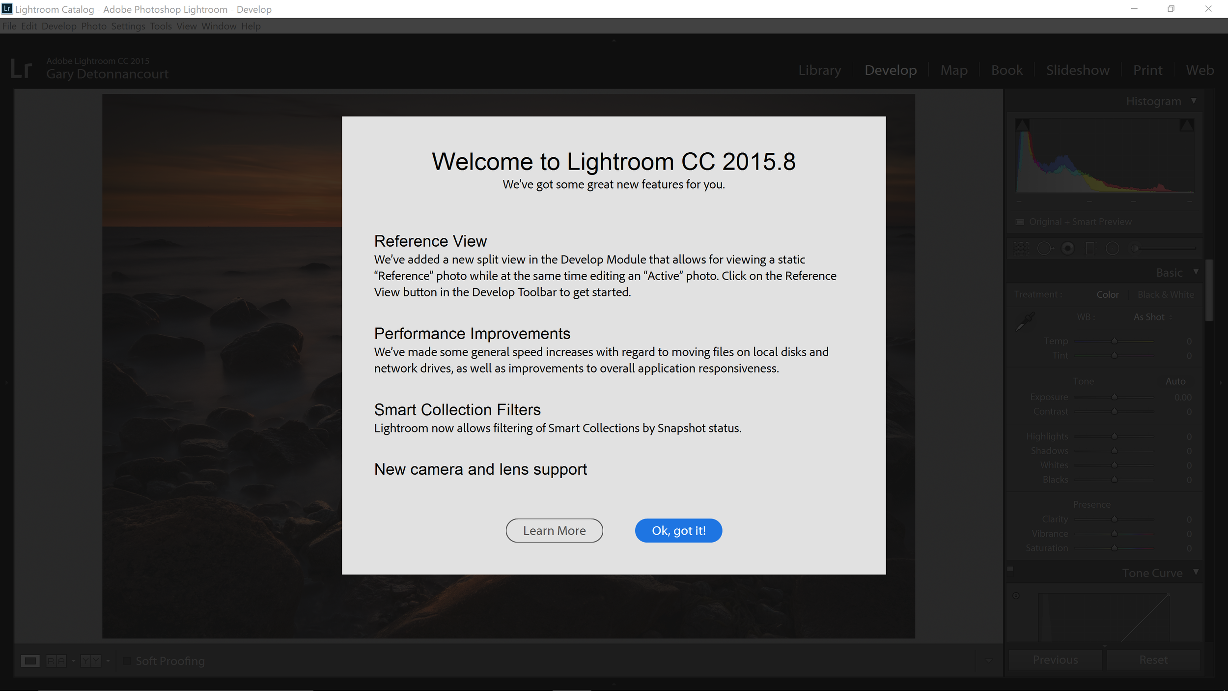 How to Use the Reference View in Lightroom CC 2015.8 