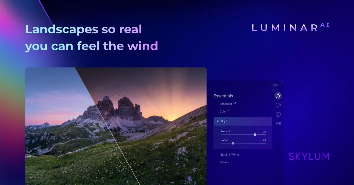 Sign Up for Luminar Live, Skylum's Free Launch Event.