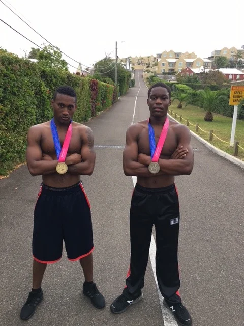 Markeese Hines (Left) Corey Moore (Right)